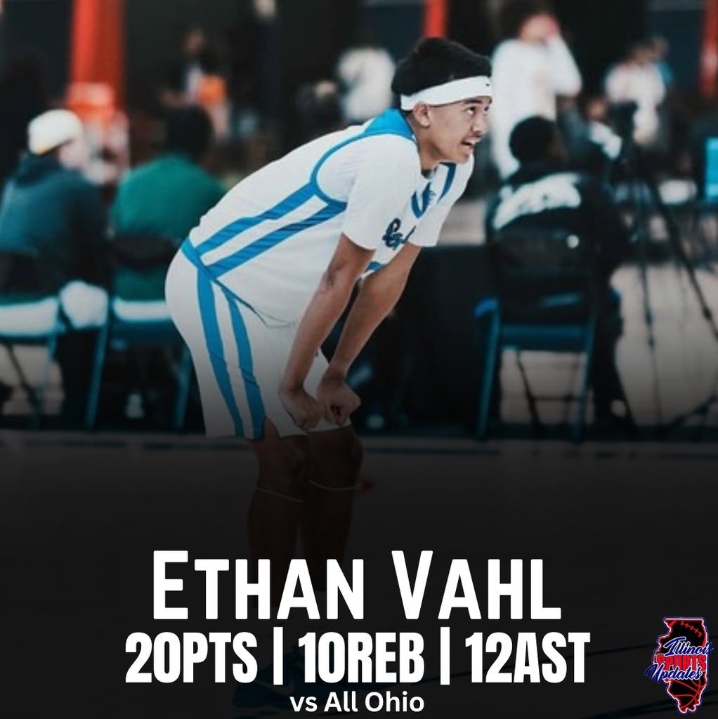 Illinois Sports Updates (@sports4illinois) on Twitter photo 2028 Ethan Vahl continues to show why he is a top player in class of 2028. Monster triple-double in 91-66 win over All Ohio. <a href="/EthanVahl/">Ethan Vahl</a> <a href="/MeanstreetsEYB/">Nike Meanstreets</a> 2028 Ethan Vahl continues to show why he is a top player in class of 2028. Monster triple-double in 91-66 win over All Ohio. <a href="/EthanVahl/">Ethan Vahl</a> <a href="/MeanstreetsEYB/">Nike Meanstreets</a>