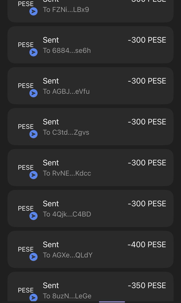 🚀 $PESE AIRDROP 🚀

👉 Follow us
❤️ Like &amp; RT
📩 Drop Solana wallet address

🎁 We’ll randomly select 250 wallets from the first 500 participants
🎉 Each will receive 200 $PESE

Join us now !

#PESE #Airdrop #CryptoGiveaway #MemeCoin #Presale #ToTheMoon