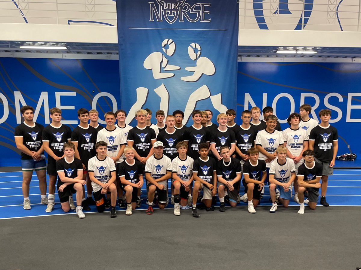 Wrestlers of the Day at Luther for the Royals…Aiden Thao &amp; Tareq Khriesat. The Royals have gone 6-0 in duals with four left tomorrow…💪🧱