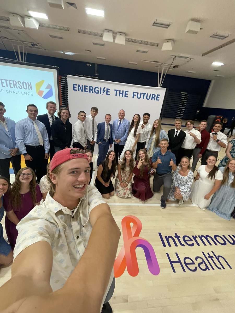 Gotta love speaking to a group of students from places like Tabiona, Enterprise, Payson, Mountain View, Rangely, St. George &amp; Duchesne. The Rural Power Coops do a great job hosting the Michael F. Peterson Leadership Conference at <a href="/SnowCollege/">Snow College</a>.