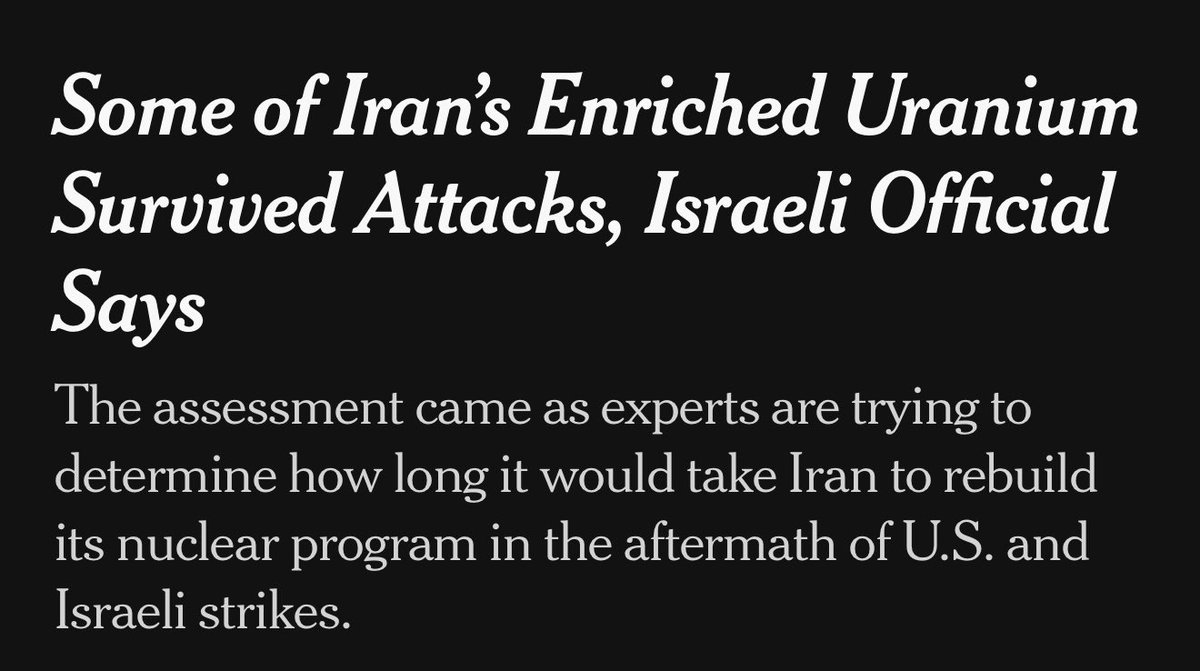 PatRyanUC's tweet image. This is why I’ve been consistent and loud in explaining how this strike made us less safe.
And why it’s incredibly dangerous for Trump to keep saying Iran’s nuclear facilities are “totally obliterated.”
This isn’t a game. Tell the American people the truth.