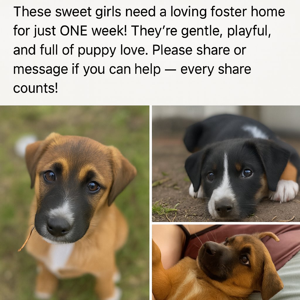 🆘Urgent Foster Needed For 1 Week! Even just 1. #FosterNeeded #AdoptDontShop #FosterPuppies #PuppyLove #CapeTownDogs #capetownpuppies