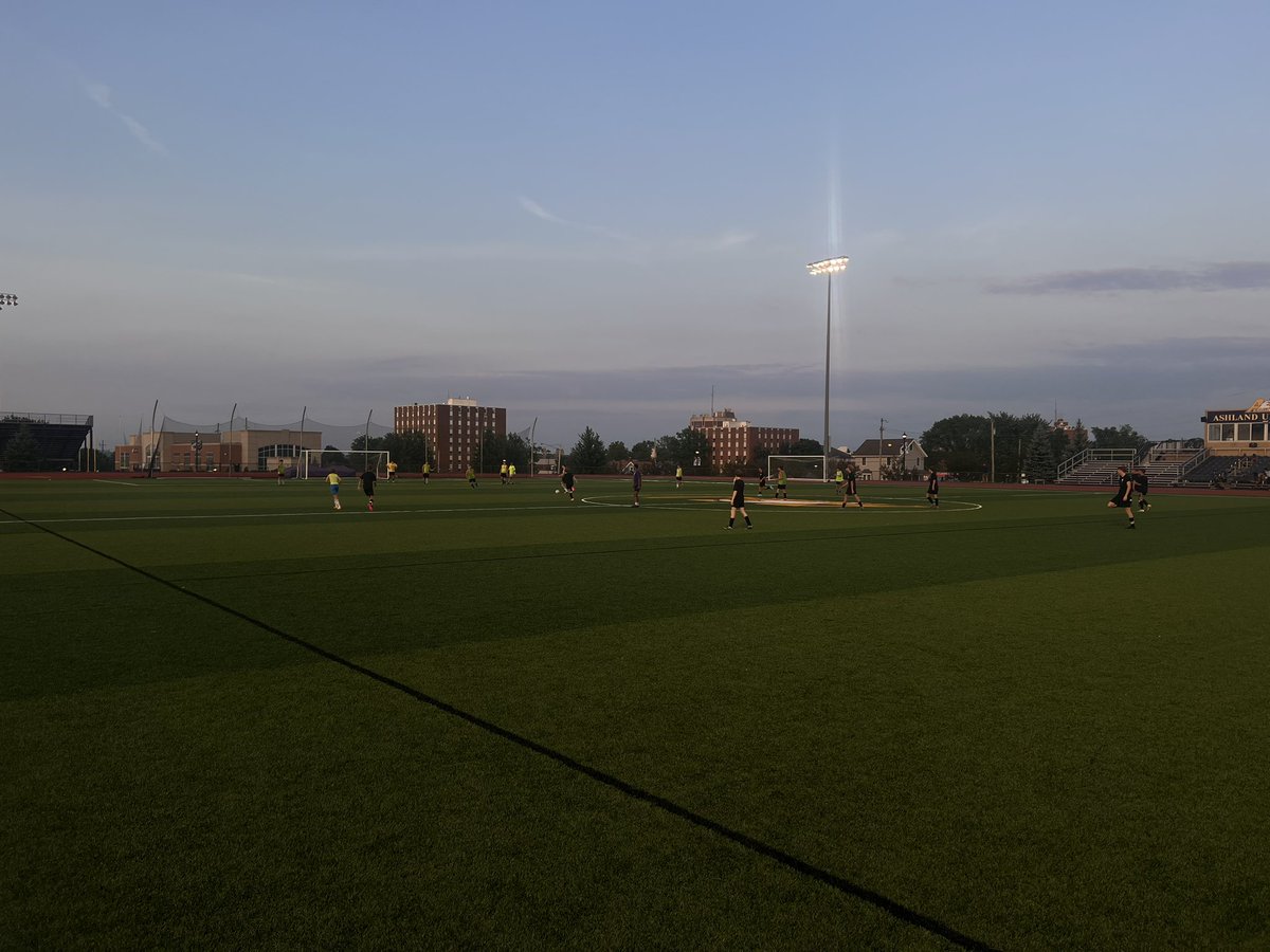 First day at Ashland University is in the books for the boys! <a href="/PhiloAD/">Philo Athletics</a>