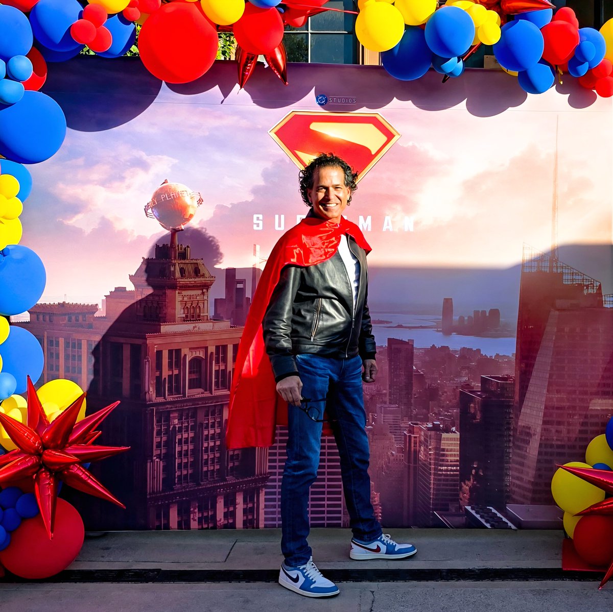 At the Superman screening at the WB studios. <a href="/finalbitcoincto/">Shitcoin</a> LFG superhero mode 🚀🚀😎