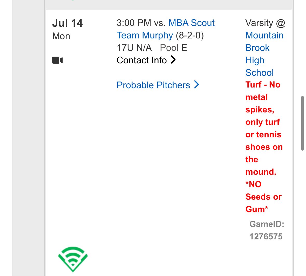 Brice Urso (@briceurso4) on Twitter photo I will be playing in the PG National Elite with Power Baseball NC 26’ Marruci/Brewers Scout.
(Hoover, AL) July 12-16
<a href="/PowerBSB_NC/">Power Baseball NC</a>
<a href="/RobWooten35/">Rob Wooten</a>
<a href="/Matt_Mc11/">Matt McCarty</a>
<a href="/CoachHood17/">Randy Hood</a>
<a href="/BeckleyPartyOf5/">David Beckley</a>
<a href="/TPolewski/">Trey Polewski</a>
<a href="/TjMacccc/">Tristan McAlister</a>
<a href="/frederic_1851/">Frederic Reynolds</a> I will be playing in the PG National Elite with Power Baseball NC 26’ Marruci/Brewers Scout.
(Hoover, AL) July 12-16
<a href="/PowerBSB_NC/">Power Baseball NC</a>
<a href="/RobWooten35/">Rob Wooten</a>
<a href="/Matt_Mc11/">Matt McCarty</a>
<a href="/CoachHood17/">Randy Hood</a>
<a href="/BeckleyPartyOf5/">David Beckley</a>
<a href="/TPolewski/">Trey Polewski</a>
<a href="/TjMacccc/">Tristan McAlister</a>
<a href="/frederic_1851/">Frederic Reynolds</a>