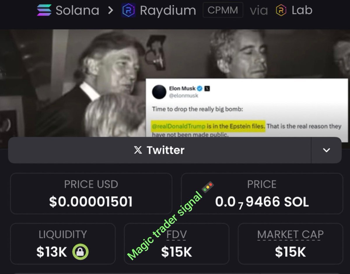 Magictradersig's tweet photo. #Epsteinbot Spotlighted at $15K To $695K Mcap in my alpha Tg.⚡⚡⚡
Follow+DM to join my Private TG don't dull there's no need to wait cause we're celebrating 🎉 🎇 🦅 🎇
CA: YwU1edFFQ6Z9zrJPzxSZEqXCJF9UorXX2SbTMbbbonk
#Epsteinbot #solana #memecoin https://t.co/j5mKD29uO6