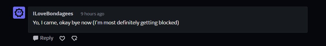 what the fuck is DA on dude, like i know im a nsfw artist but you dont gotta tell me all that 😭😭
