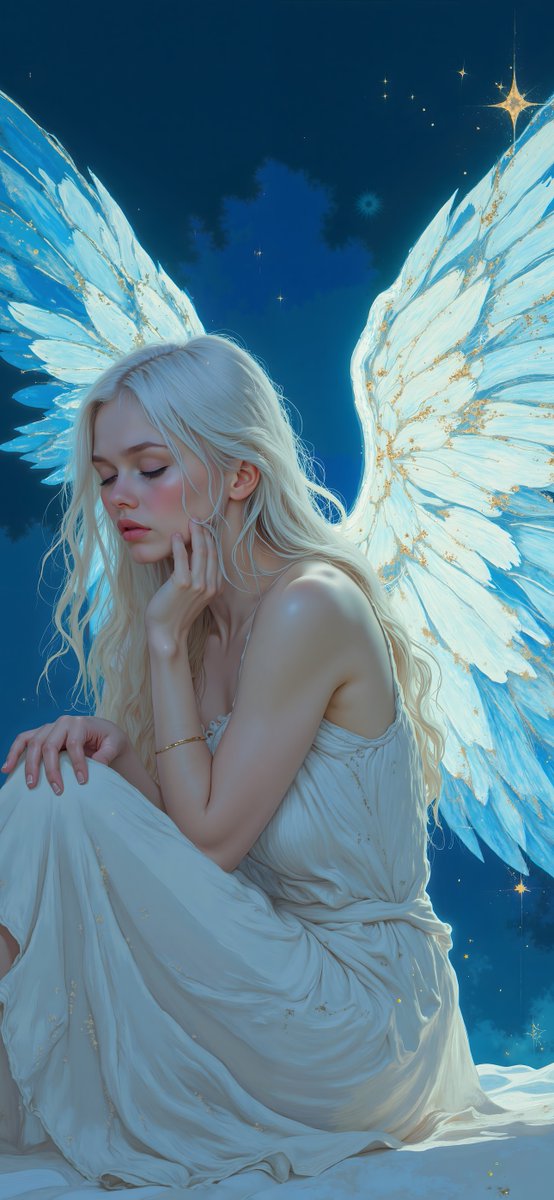 AndersonPe77's tweet photo. Celestial Dreamer with Stardust Wings #FantasyArt #DigitalPainting #Wallpaper https://t.co/uNpvf6jpaF