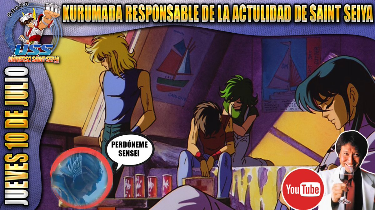 PolluxDioscuros's tweet image. ¡Ya estamos arrancando! ¿Qué es Kurumada para ustedes? ¿Un héroe o un villano para la franquicia de Saint Seiya? ¡Queremos escuchar tu opinión en Universo Saint Seiya! ¡Ven con tus palomitas, y chaleco anti-balas!
youtube.com/watch?v=egf5fM…