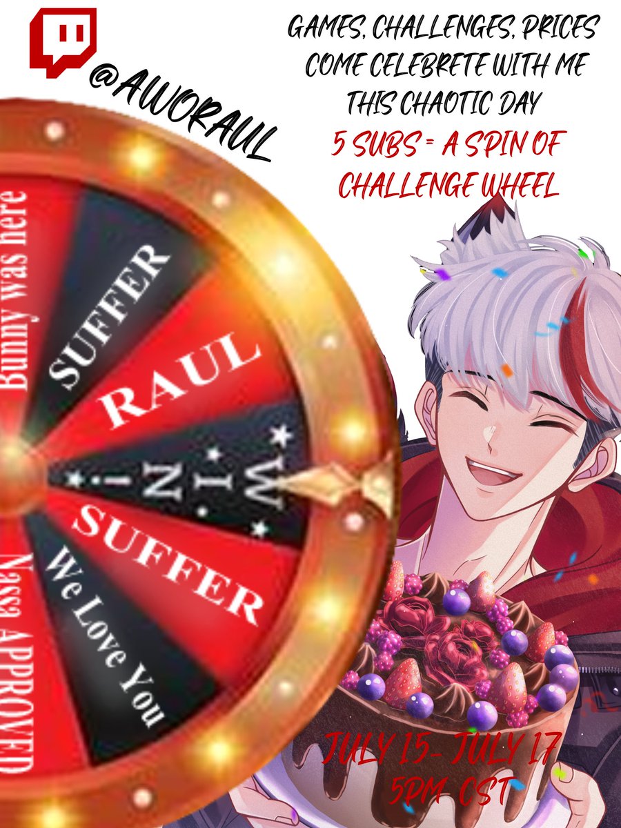 Awooo don't miss out !!!

twitch.tv/aworaul