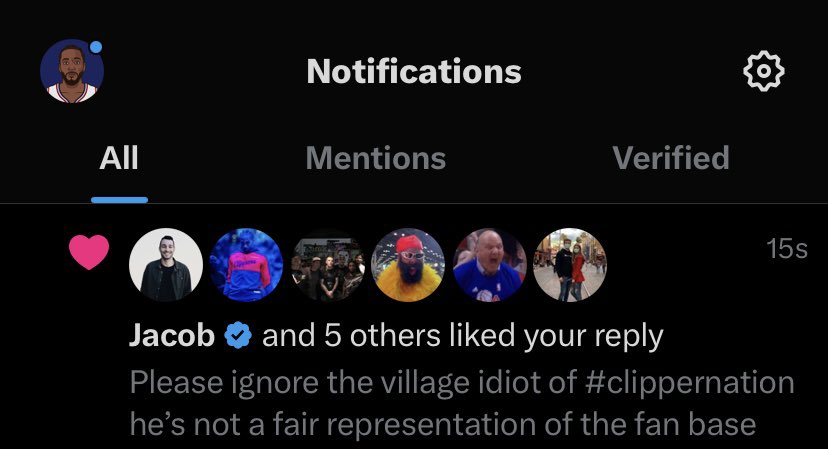 Why tf would he drop a like on this 😭