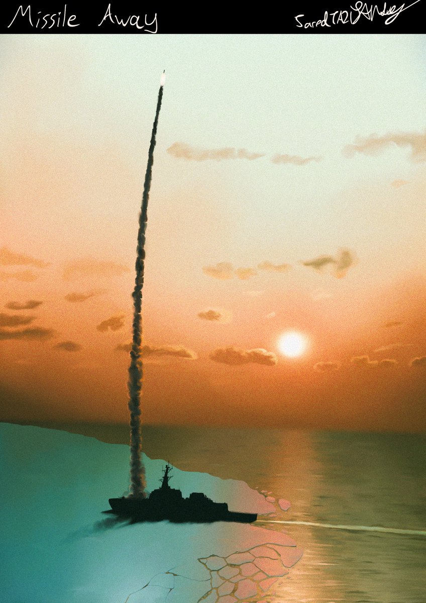 JaredTA21's tweet image. Missile Away, from a Richard. E. Byrd class Icebreaker Destroyer