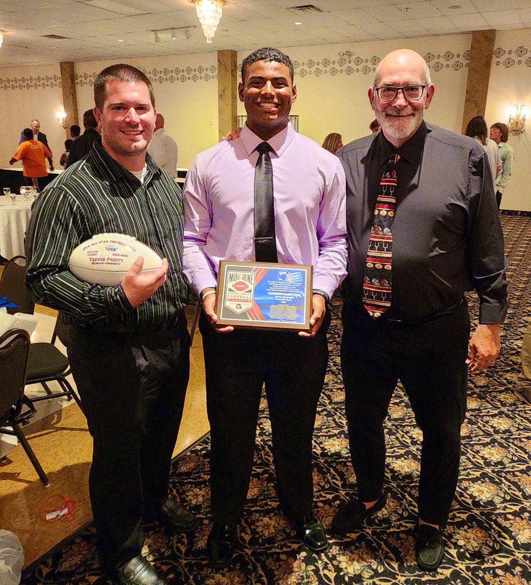 It’s All-Star Game eve!!!

Congrats to Kam Kauffman &amp; Trevor Pruitt on representing the Tigers tomorrow night in the annual <a href="/INFBCoaches/">IFCA</a> North/South All-Star Game!

Kam will be playing on the North’s D-Line &amp; Trevor will be one of the game’s athletic trainers!