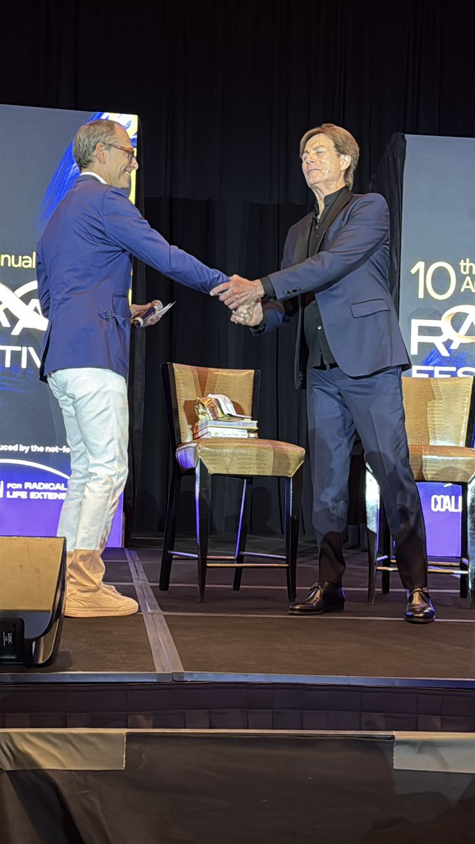 Joe Bardin and James Strole on stage at #RAADFEST2025