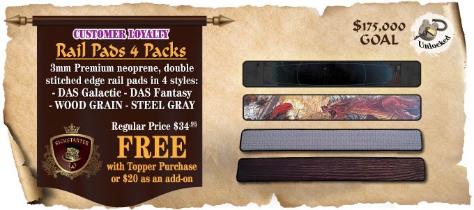 GameToppersLLC's tweet image. It’s the last 18 hours! 20stretch goals unlocked full of savings. @GameToppersLLC #kickstarter #gametables #gamemats Don’t miss out on the savings!
kickstarter.com/projects/burky…