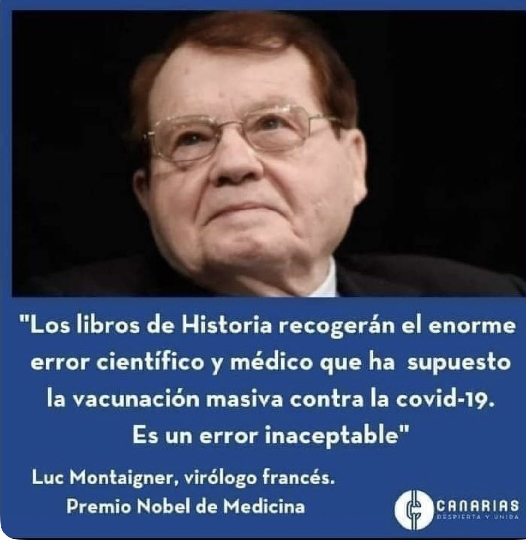 Uno de los cientificos destacados por su honestidad, humanidad y sabiduría, fallecido convenientemente para el globalismo, advirtió que la vacunación Covid ocultaba una intoxicacion masiva mundial. De ahi que la Justicia Criminal deba actuar de inmediato.. Eso procuramos .