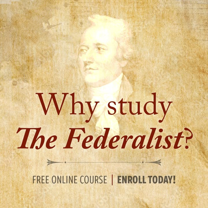 hillsdaleonline's tweet image. In what ways can studying the original design of our government empower individuals today to defend self-government and resist the erosion of liberty?
"The Federalist" reveals how our government was meant to work and empowers you to defend liberty. Take this important step…