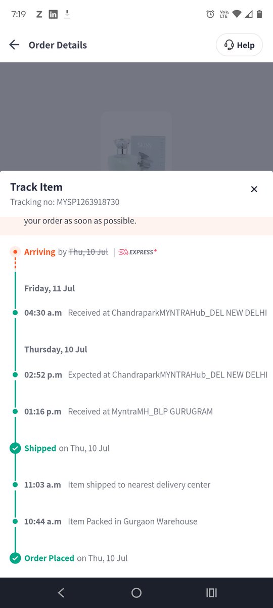 abhishek_gagar's tweet image. Very much disappointed @myntra.Just ordered from you because the delivery was expected to be on the due date.@Myntra #Myntra