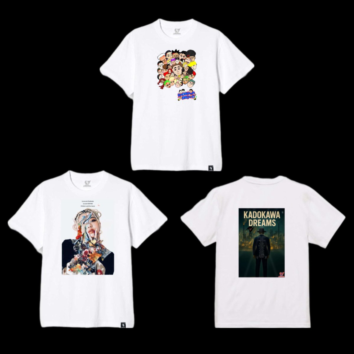 KADOKAWA DREAMS メンバーサイン入り Tシャツ KADOKAWA DREAMS