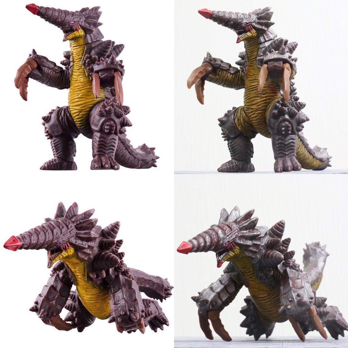 ウルトラ怪獣アドバンス 熱線怪獣グライム リペイントしました