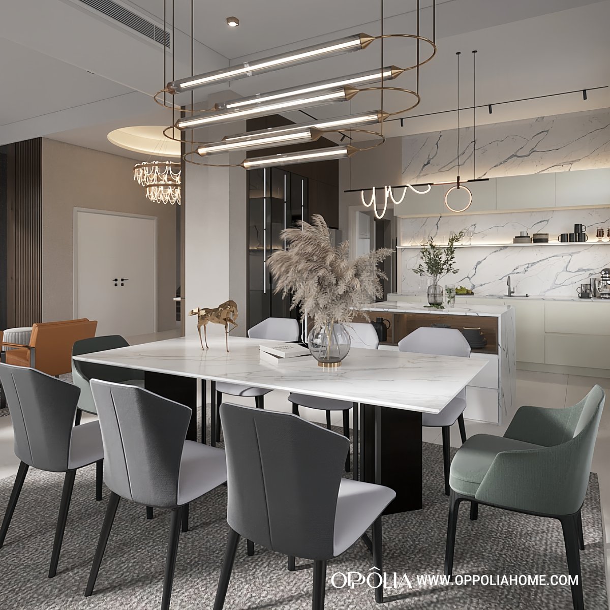 oppoliahome's tweet image. Check out our whole-house customization project case in Brunei. 
From entryway to bedroom, Oppolia&apos;s whole-house solutions provide seamless elegance. We created this home that combines sophistication and harmony.

More designs at: bit.ly/4lmPikw 

#projectcase  #定制