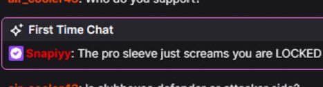 W stream &lt;3 snapiyy for popping in