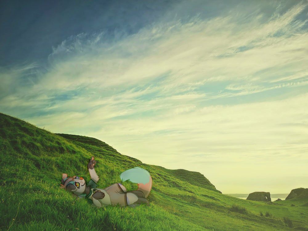 Finding shapes in the clouds with camper Qualude.

#campchimera