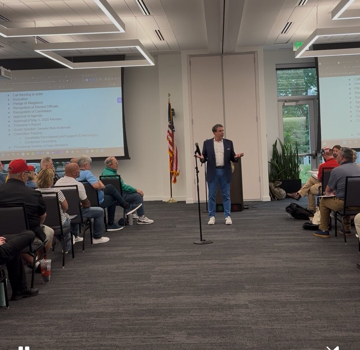 BrinkerHarding's tweet image. Thank you to the Sarpy County GOP for inviting me to join you for tonight’s meeting to highlight my record and ask for your vote! I appreciated the opportunity to listen and chat with each of you.