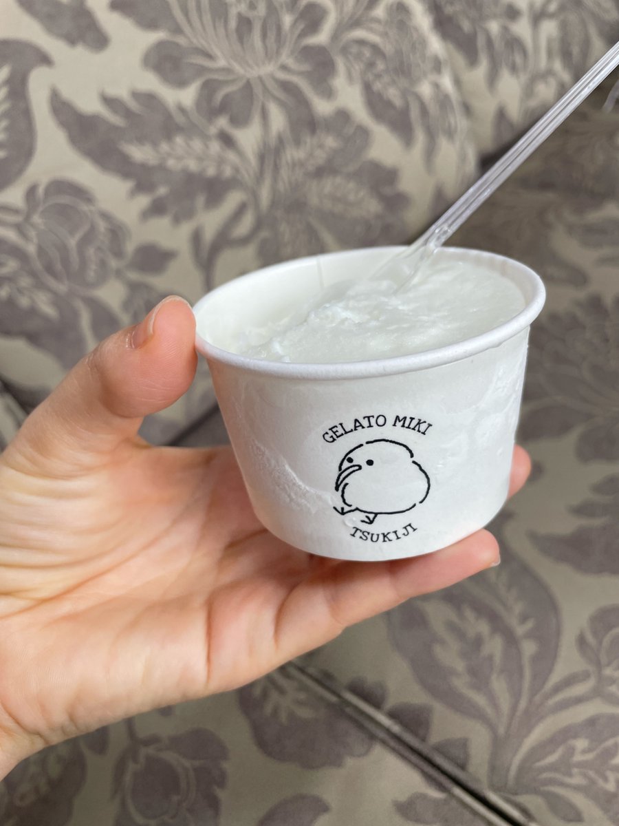 #ジェラートミキ さんとのコラボ神零ジェラート届いた〜🍨

思った以上に神零の日本酒🍶が感じられて、沼落ちフレーバーですね😘

#カムイバース  #神零