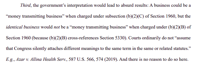Samourai defense making too much sense. <a href="/SDNYnews/">US Attorney SDNY</a> in disbelief. Time to dismiss. 

storage.courtlistener.com/recap/gov.usco…
