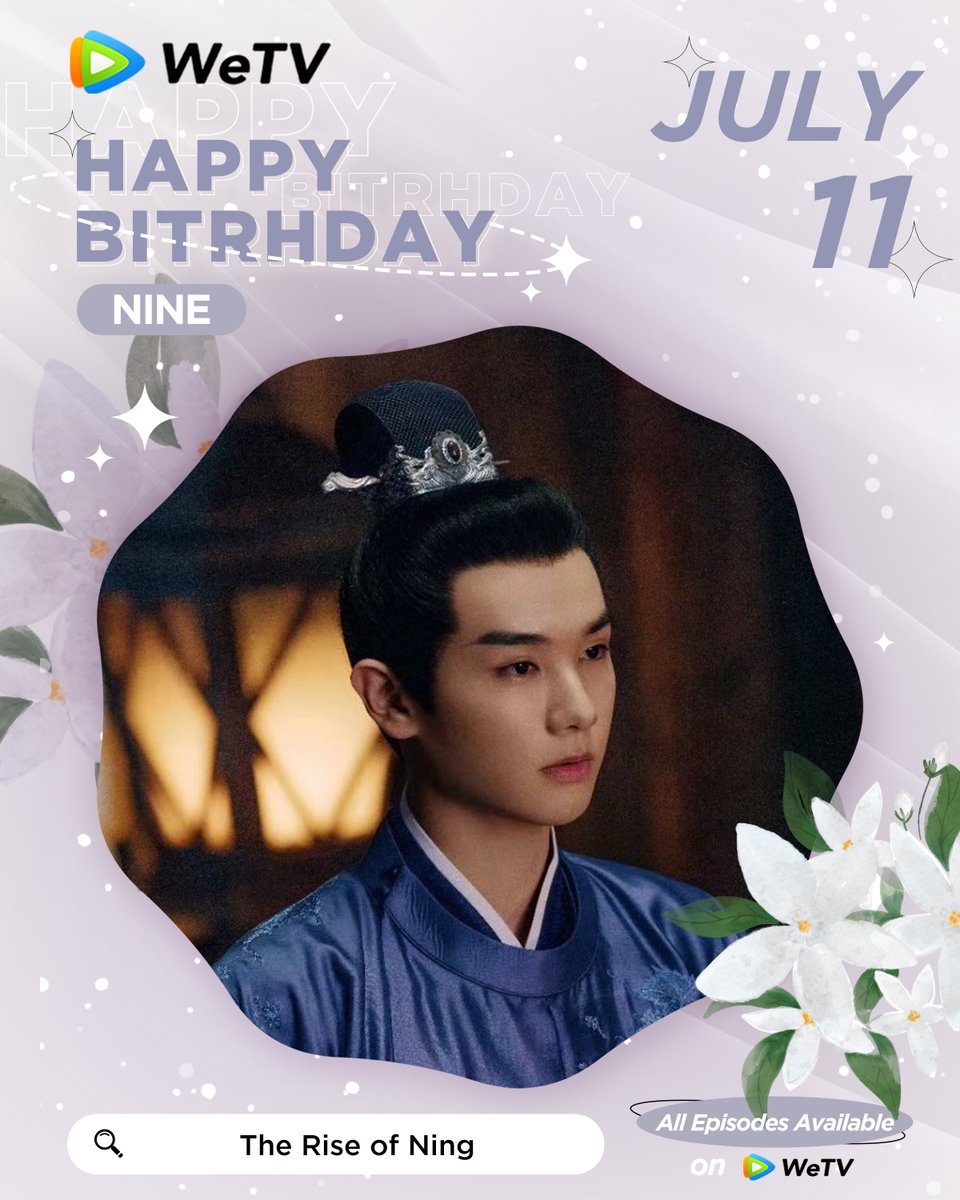 WeTVOfficial's tweet photo. Happy Birthday to #Nine 🎂🎉

Love your performance in #TheRiseofNing #PlayFridge #CHUANG2021 ✨

Looking forward to more of your shining stage.❤️‍🔥

#高卿尘 #锦绣安宁 #拜托了冰箱轰趴季 #创造营2021 #WeTV #WeTVAlwaysMore https://t.co/tgT1SMFTzf