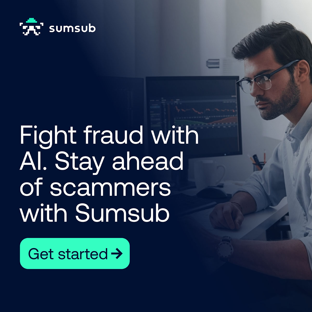 Sumsub helps businesses onboard users faster, prevent fraud, and ensure compliance—all through one secure and scalable platform. Learn more here: bit.ly/45Spvf7
#fintech #AI #fraudprotection #security <a href="/Sumsubcom/">Sumsub</a>