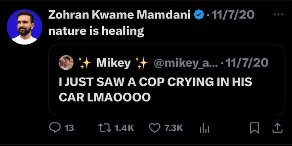 He is a psychopath. He’s sick. Keep him the hell away from the NYC Mayor’s Office.