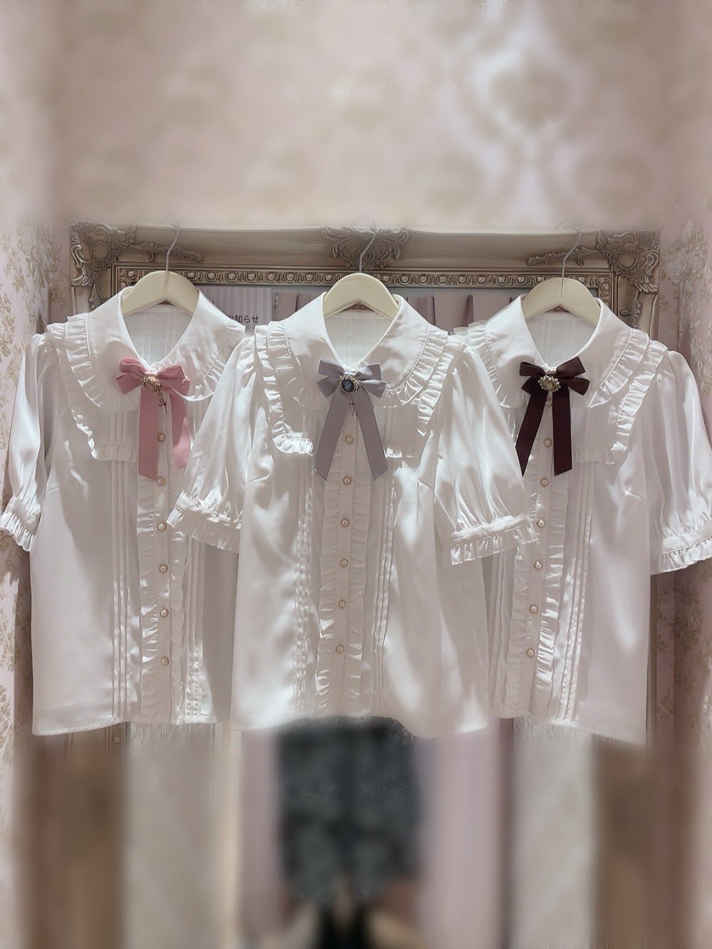 Amavel アマベル Clock Gearリボンタイブラウス Amavel大阪店 on X: 