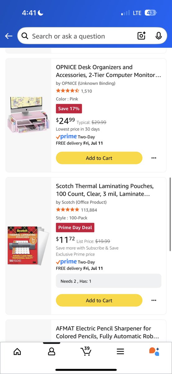 Mrs. B 🩷 (@sped_alltheway) on Twitter photo Happy Prime Day! ✨🛒
Perfect time to help teachers stock up for an amazing year. If you’d like to sprinkle a little kindness on my classroom, here’s my list! 💛
📦 amazon.com/hz/wishlist/ls…
Drop yours too ⬇️ let’s lift each other up! 🌈 #PrimeDay #AmazonWishlist #TeacherTwitter Happy Prime Day! ✨🛒
Perfect time to help teachers stock up for an amazing year. If you’d like to sprinkle a little kindness on my classroom, here’s my list! 💛
📦 amazon.com/hz/wishlist/ls…
Drop yours too ⬇️ let’s lift each other up! 🌈 #PrimeDay #AmazonWishlist #TeacherTwitter