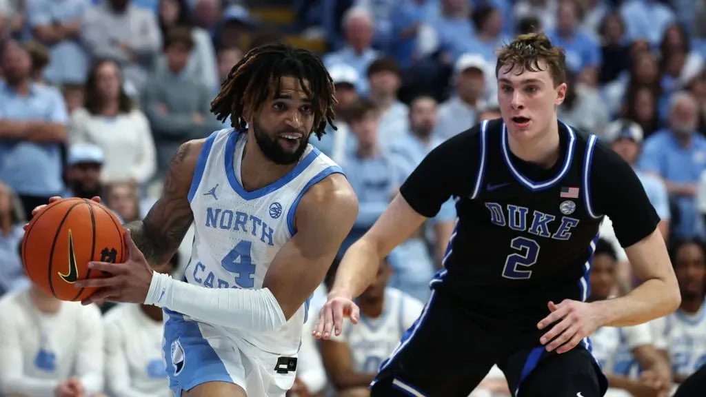 BlueDevils's tweet image. Cooper Flagg is now 4-0 (3-0 while playing) facing off against RJ Davis.