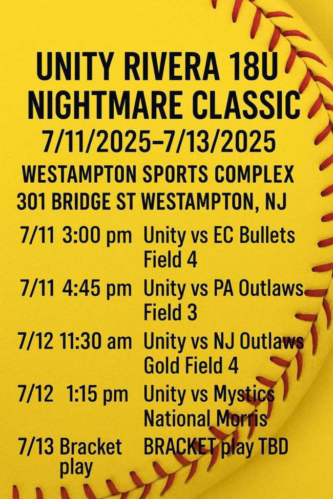 Come check us out this week!! <a href="/Lvunityrivera/">Unity 18u Rivera</a>