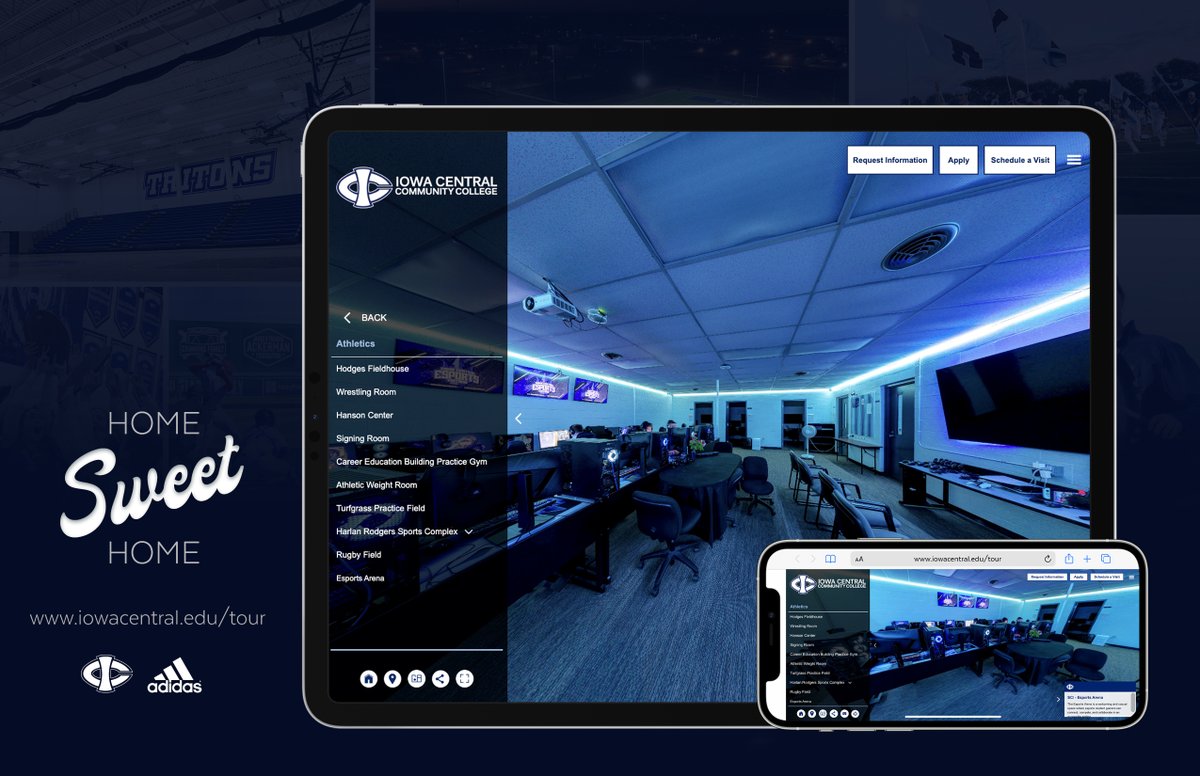 ICTritons's tweet image. Have a passion for competitive gaming? Take a virtual tour of campus and check out our Triton Esports Arena at iowacentral.edu/tour! 🔱🎮 #TritonNation #TritonExperience #BeATriton #HomeSweetHome #Esports