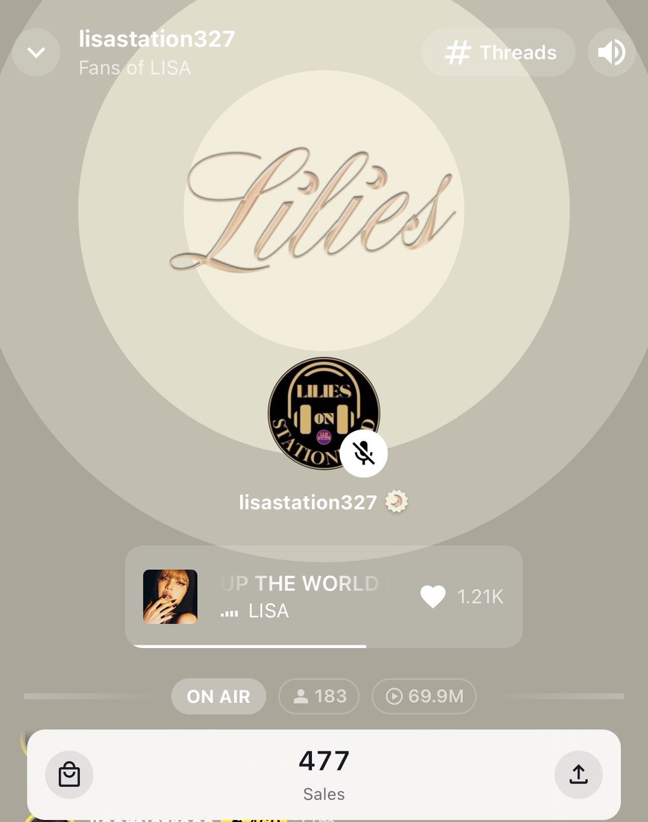 lisastation327's tweet image. We will be playing only LISA’s songs and non Kpop songs as fillers, unless we agree to a collaboration with another fandom.
🔗 share.stationhead.com/lmh2kdzy34ot
#LISA #LISAxAlterEgo @wearelloud