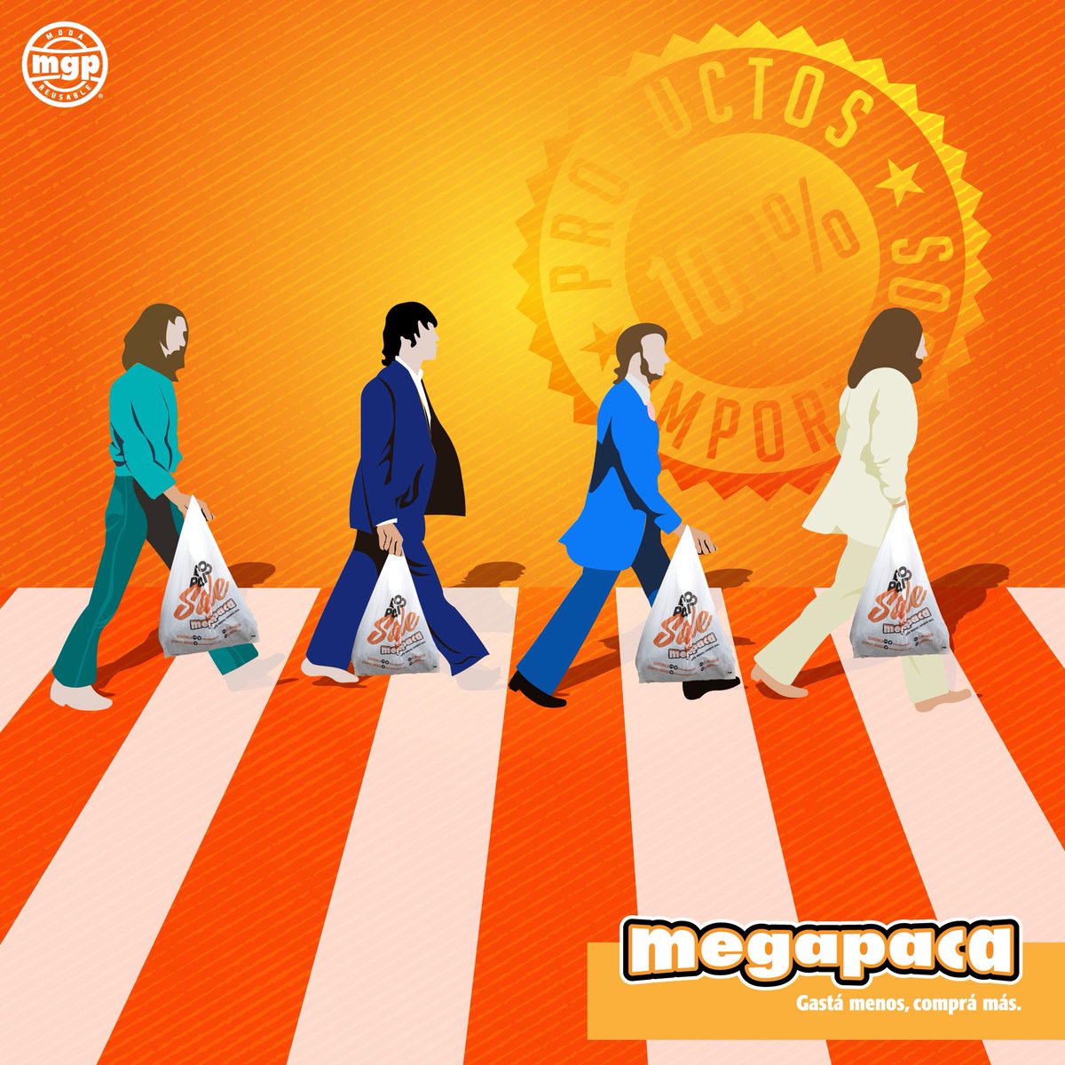 ¡Can’t buy my style! 🧡#DíaInternacionalTheBeatles 🎸#MegapacaStyle #BeatlesDay 🎶