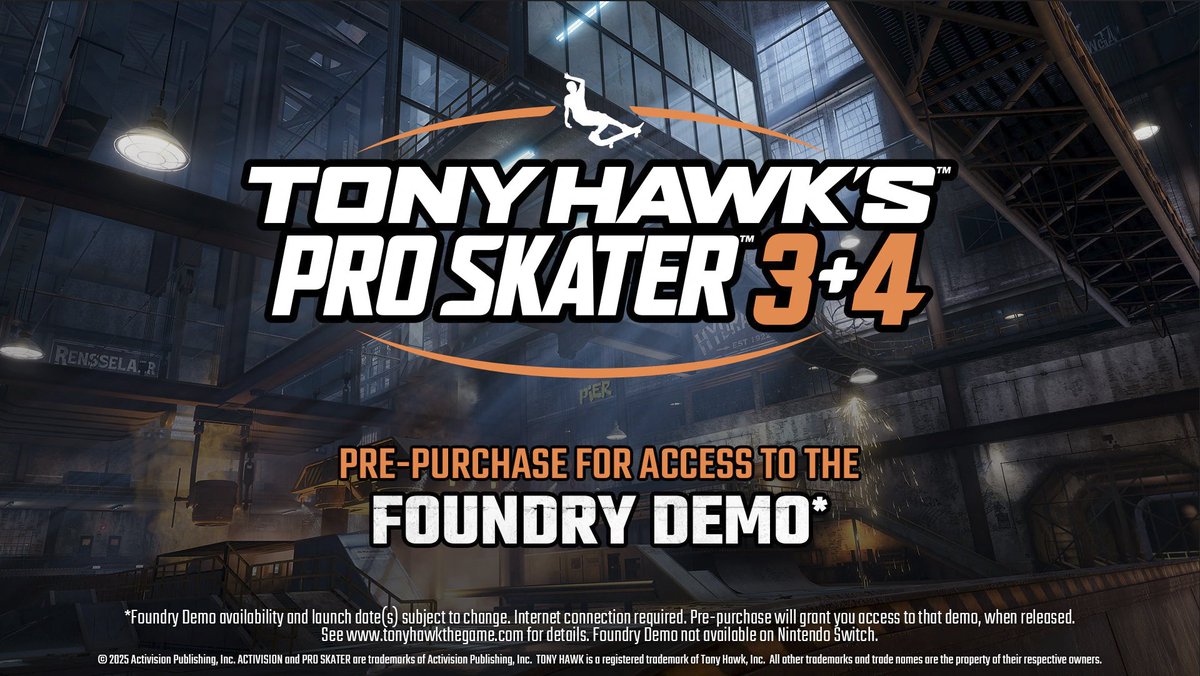 OfficialStaticX's tweet image. Some Static-X members are avid gamers. We have 1 free download of Tony Haw Pro Skater 3+4 thanks to @Activision. If you haven't preordered yours yet, Re-tweet comment, and follow us on all socials. Winner chosen next week!
#staticx #evildisco #Xer0 #Activision #THPS34 #TonyHawk