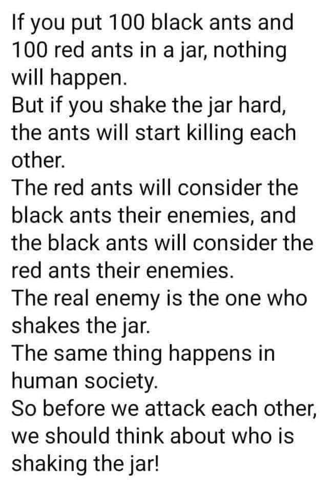 A matter of perspective.