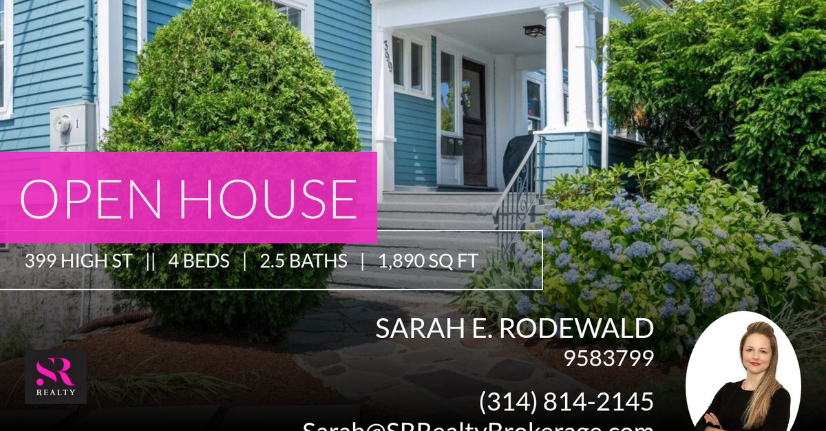SRRealtyBroker's tweet photo. Price Improvement! $819,000
Call! (314) 814-2145 📱Open house: July 12th at 12:00 PM-1:30 PM

Sarah E. Rodewald
Broker Owner
SR Realty LLC
M: 314 814 2145
SRREaltyBrokerage@gmail.com
https://t.co/ZApYVQhb5Y https://t.co/xhfqE2aYKa https://t.co/jqBExr7BF2