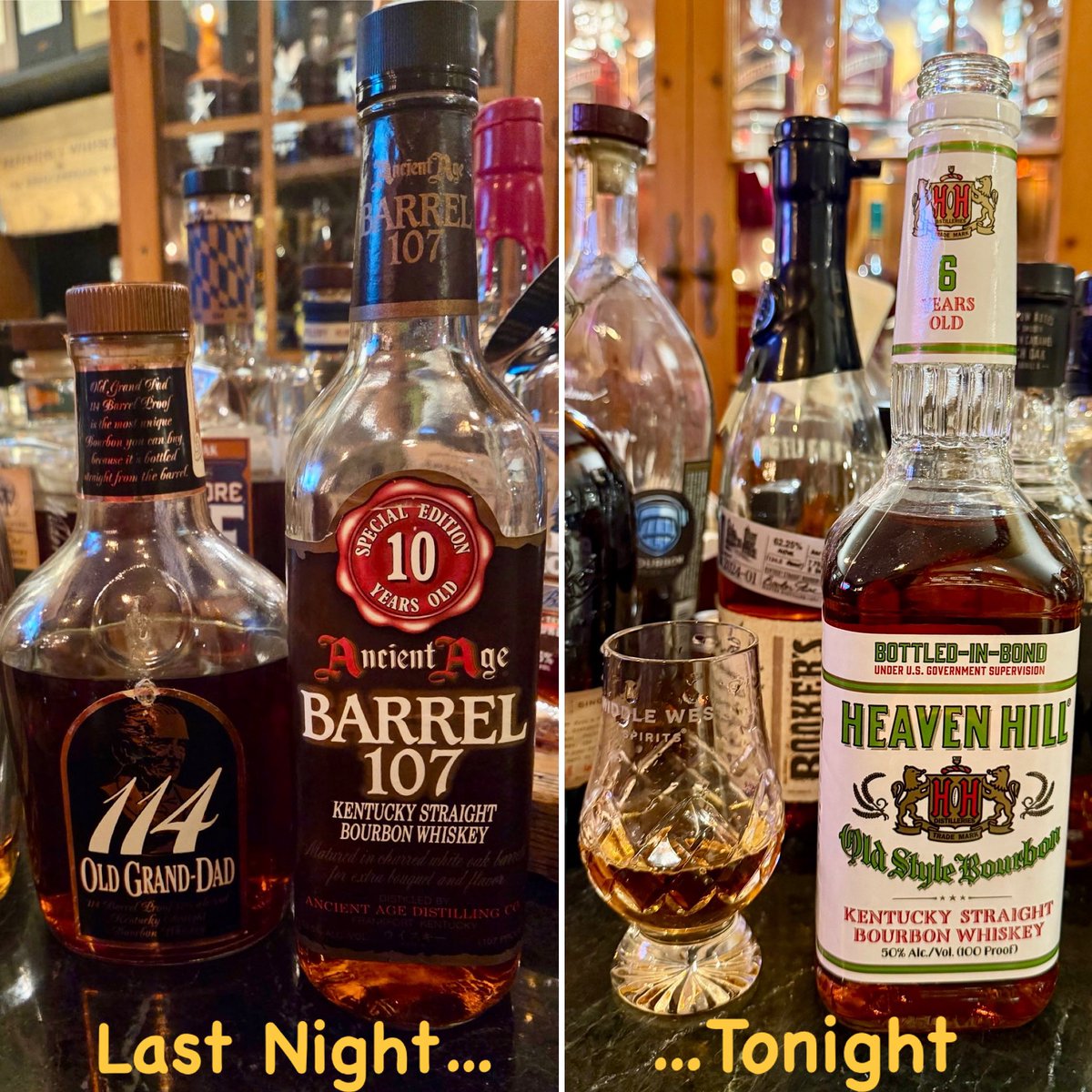 All Things Bourbon (@bourbontrends) on Twitter photo Oh, those dusties keep coming 🥃
✔️<a href="/HeavenHill1935/">Heaven Hill Distillery</a> 6 Year Old
✔️Old Grand Dad 114 Proof
✔️Ancient Age 107 Proof
<a href="/bourbonpodcast1/">Bourbon Podcast</a> 🎙️ Oh, those dusties keep coming 🥃
✔️<a href="/HeavenHill1935/">Heaven Hill Distillery</a> 6 Year Old
✔️Old Grand Dad 114 Proof
✔️Ancient Age 107 Proof
<a href="/bourbonpodcast1/">Bourbon Podcast</a> 🎙️