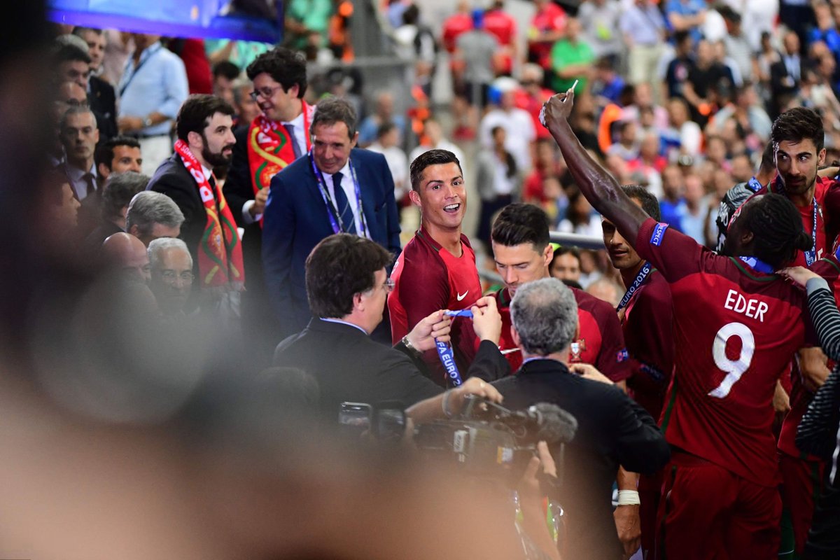 Portugal vs France - Final: UEFA Euro 2016 ✨🇵🇹
- July 10, 2016  
#CristianoRonaldov