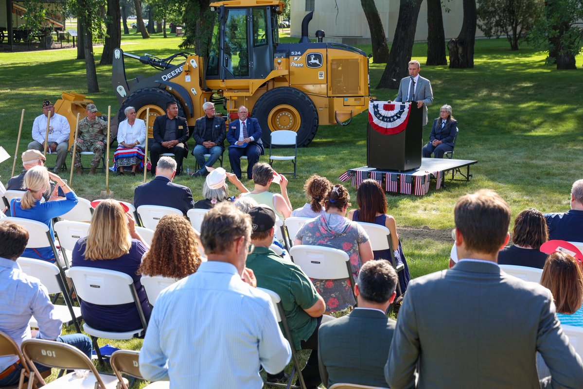 GovArmstrong's tweet image. We’re committed to making North Dakota the most military-friendly state in the country, and the ground breaking of the Military Gallery at the North Dakota Heritage Center marks another significant step toward that goal. It’s about honoring our rich military history and the…