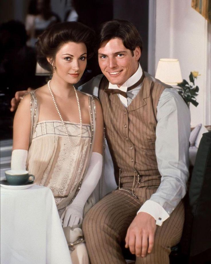 Jane Seymour &amp; Christopher Reeve in Somewhere in Time (1980).