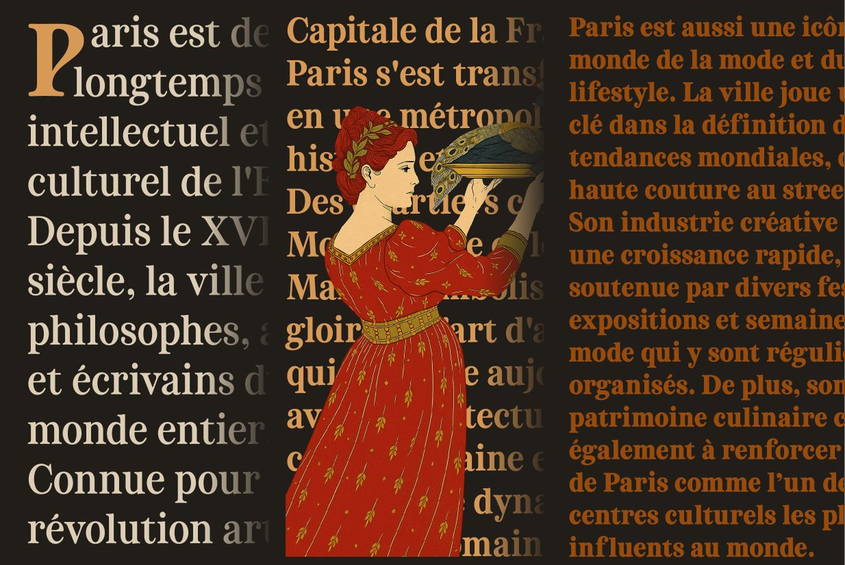 khaiuns's tweet photo. New Release — ZT Otez Serif • 90 Styles  

ZT Otez is a refined serif typeface crafted with elegance, precision, and timeless character. Inspired by classic editorial lettering and 20th-century French book typography.

Get ZT Ôtez : https://t.co/3kqrnwByvA

#typography https://t.co/YbP0zcK9pb
