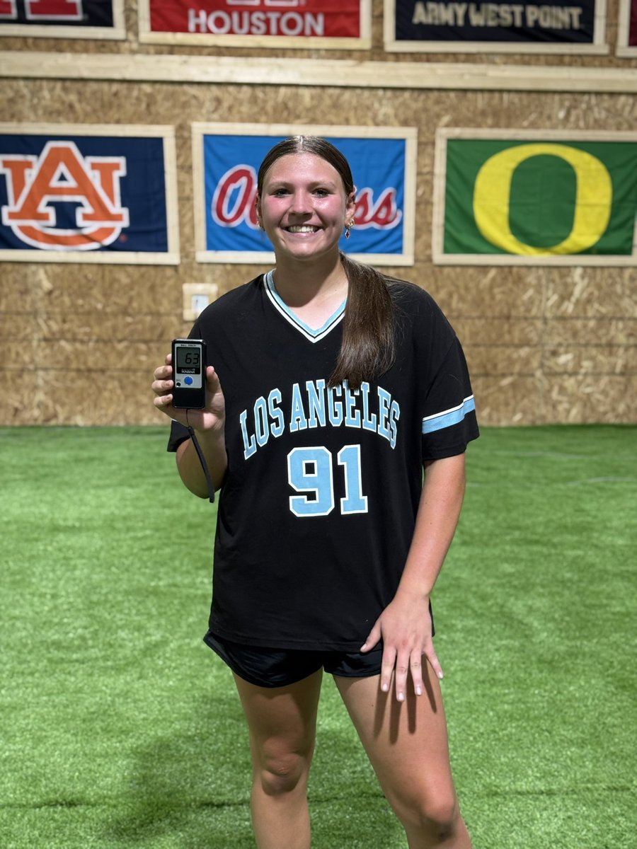 I hit a new PR at pitching lessons!! #motivated