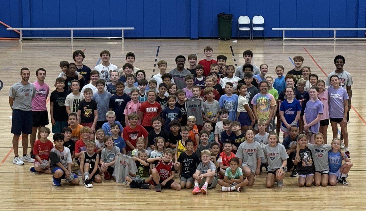 Great week of Jr. Eagles Basketball Camp! Thanks to everyone who participated and for all the help from our Liberty Basketball alumni and current players who shared the week with our campers!